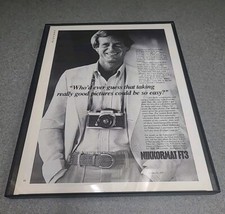 Pubblicità stampa Nikon fotocamera Nikkormat FT3 1977 8,5x11 arte da parete vintage 