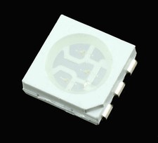 Image of 10 x 5050 PLCC-6 SMD / SMT LED Chip - White Red Blue Green Yellow Orange