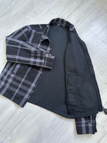 Men's BURBERRY Nova Check Reversible Harrington Jacket RARE Size 48 S/M RRP1950$ - Picture 11 of 17