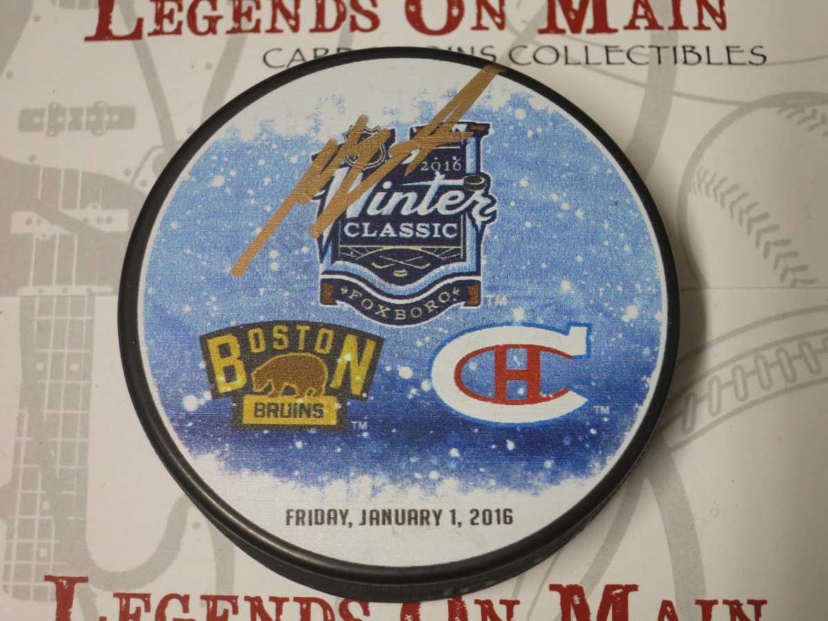 Max Pacioretty Montreal Canadiens Signed 2016 Winter Classic Logo