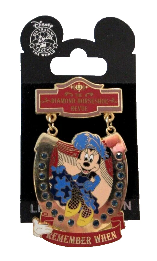 WDW MINNIE AT DIAMOND HORSESHOE REVUE 2006 GUANTERA BLANCA - LE OF 750 - #50198 Foto 2 de 4