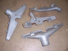 1954 Buick Special 2 door hardtop interior windshield defrost vent duct pieces