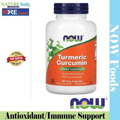 NOW Foods, Turmeric & Bromelain, 90 Veg Capsules