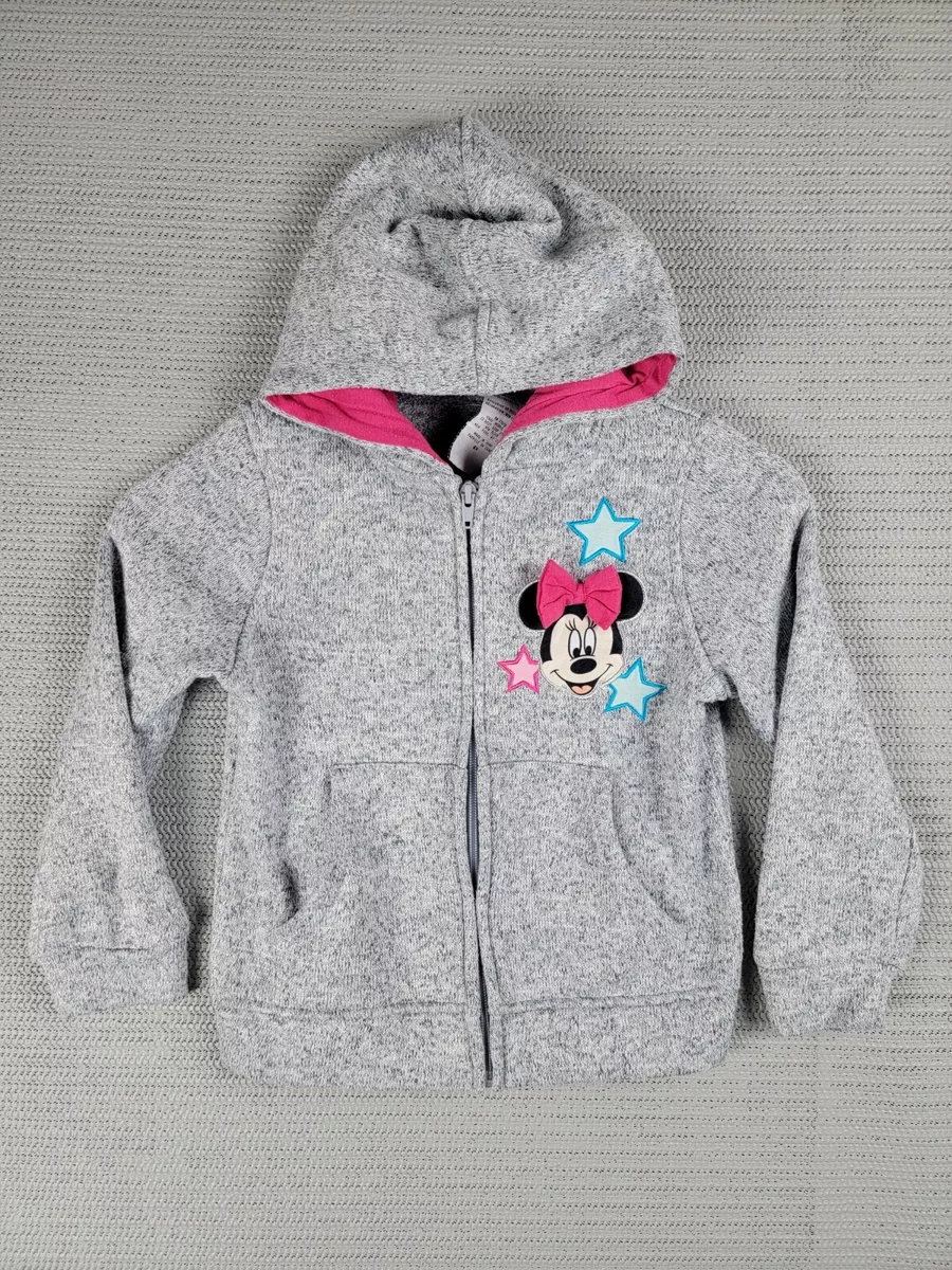 Minnie mouse zip top up hoodie toddler