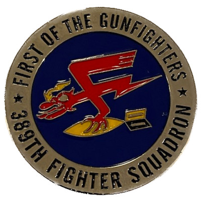 AIR FORCE  389TH FIGHTER SQUADRON F-15E STRIKE EAGLE  1.75'' CHALLENGE COIN