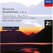 Gustav Mahler : Mahler: Symphonies 1 & 2 (London Symphony Orchestra / Solti) CD