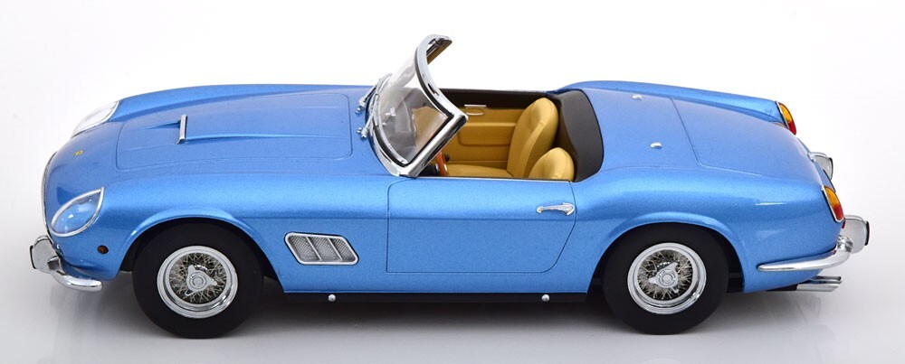 1960 FERRARI 250 GT CALIFORNIA SPYDER BLUE 1:18 by KK SCALE