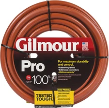 Pro Commercial 3/4" X 100' Heavy Duty Water Hose, Durable and Kink Resistant 100