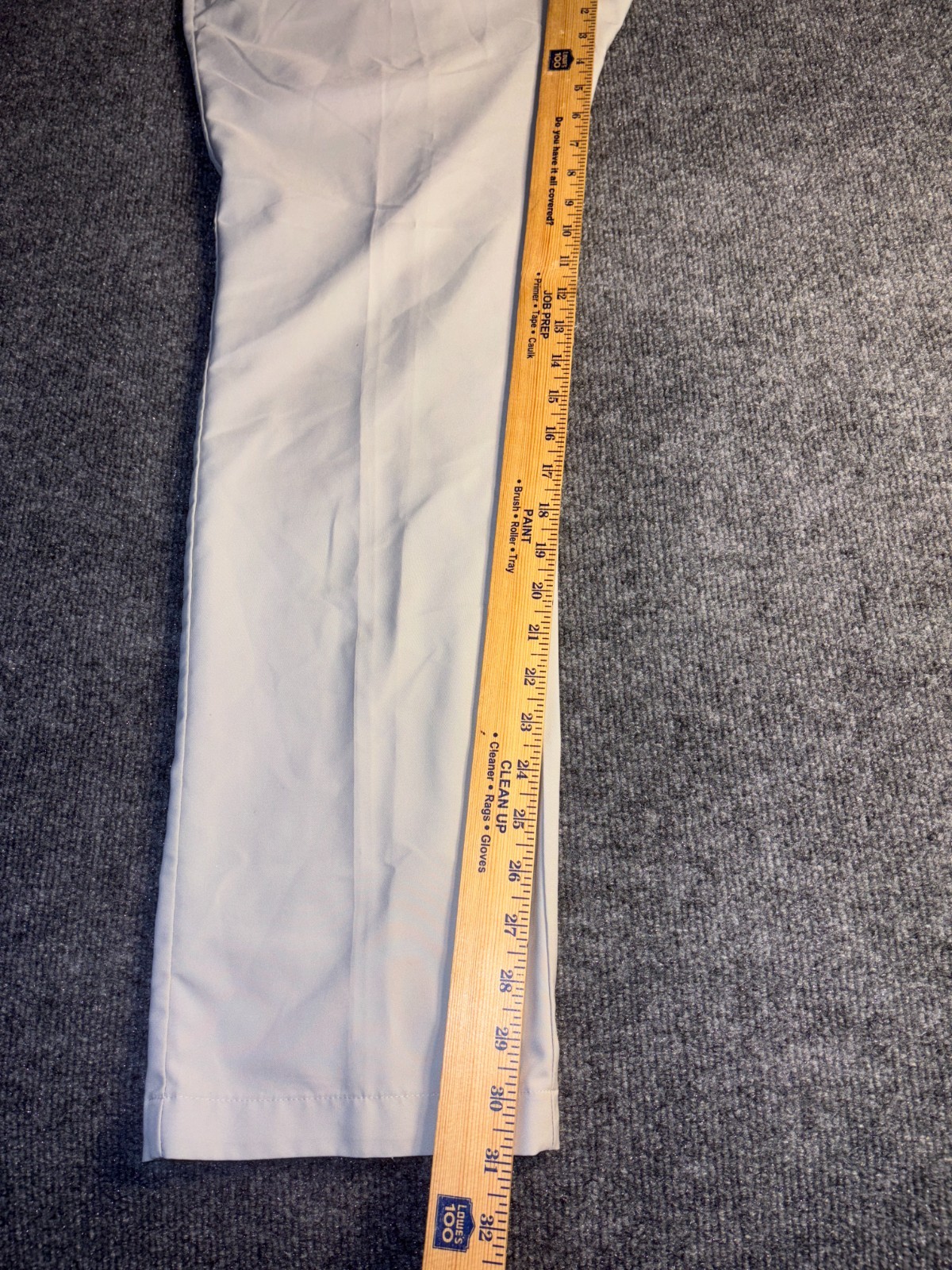 Adidas Golf Pants Men's 34x32 Gray Climalite 3 Stripes Pockets Straight Leg thumbnail 10