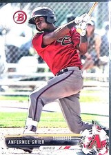 2017 Bowman Draft #BD-99 Anfernee Grier