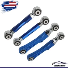 4pcs Rear Adjustable Camber & Toe Control arms Kit For Tesla Model X / Model S