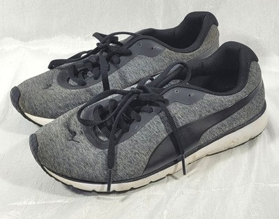 Puma Women's Narita V3 WN Heathered Black/Gray Sneakers - Size US 7