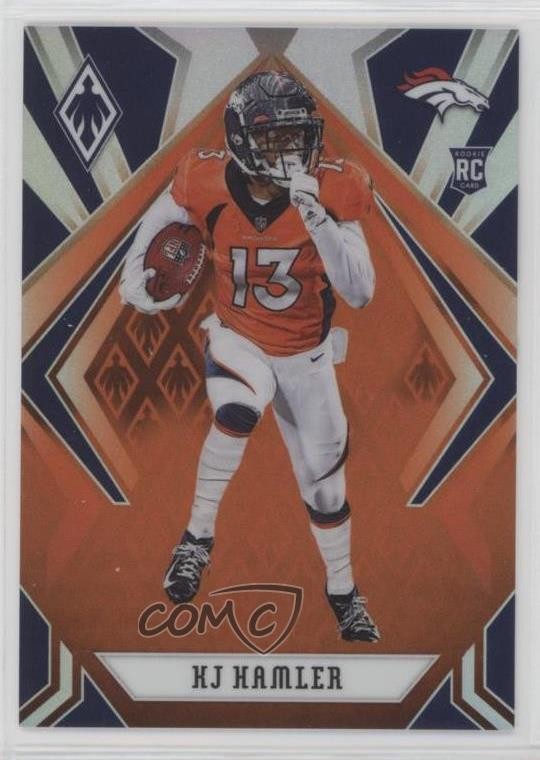 2020 Panini Phoenix Rookies Orange /99 KJ Hamler #120 Rookie RC