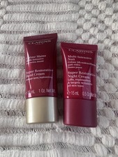 Clarins Super Restorative Night Cream and Hand Cream mini set