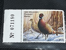 1995 WISCONSIN PHEASANT STAMP