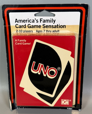 Vintage 1979 UNO Playing Card Game International Games Inc New Sealed
