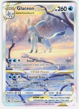 Glaceon VSTAR Holo Ultra Rare SWSH: Crown Zenith: Galarian Gallery GG40/GG70 NM