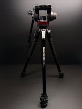 Manfrotto MT190XPRO3 Tripod + MVH502AH Fluid Video Head