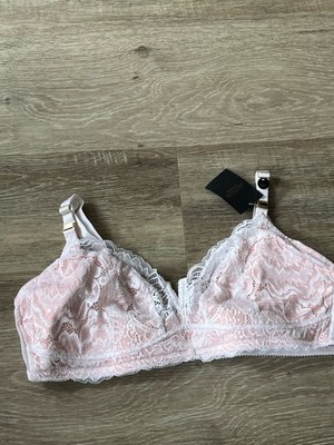 Ann Summers Glorious White Non Wire Maternity & Nursing Bra Sz 38C