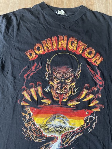 Vintage Donington 1996 Rock Music Festival Ozzy KISS Korn Metal Rock Tee Rare - Picture 3 of 7