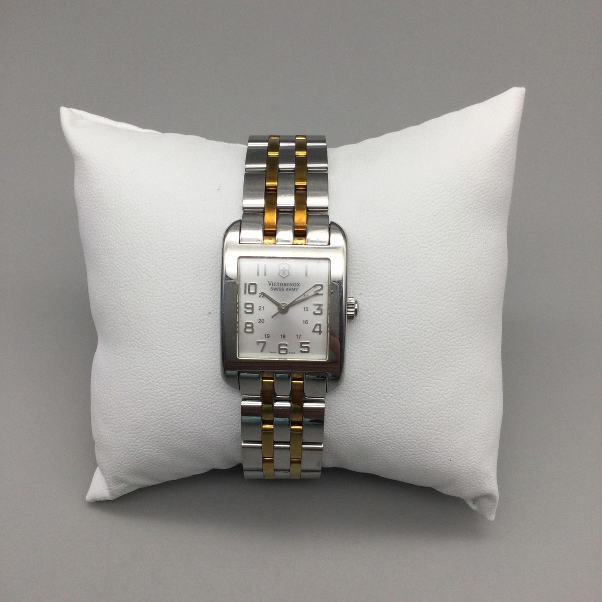 Victorinox Tank Swiss Army Womens Watch 22mm Two Tone Steel