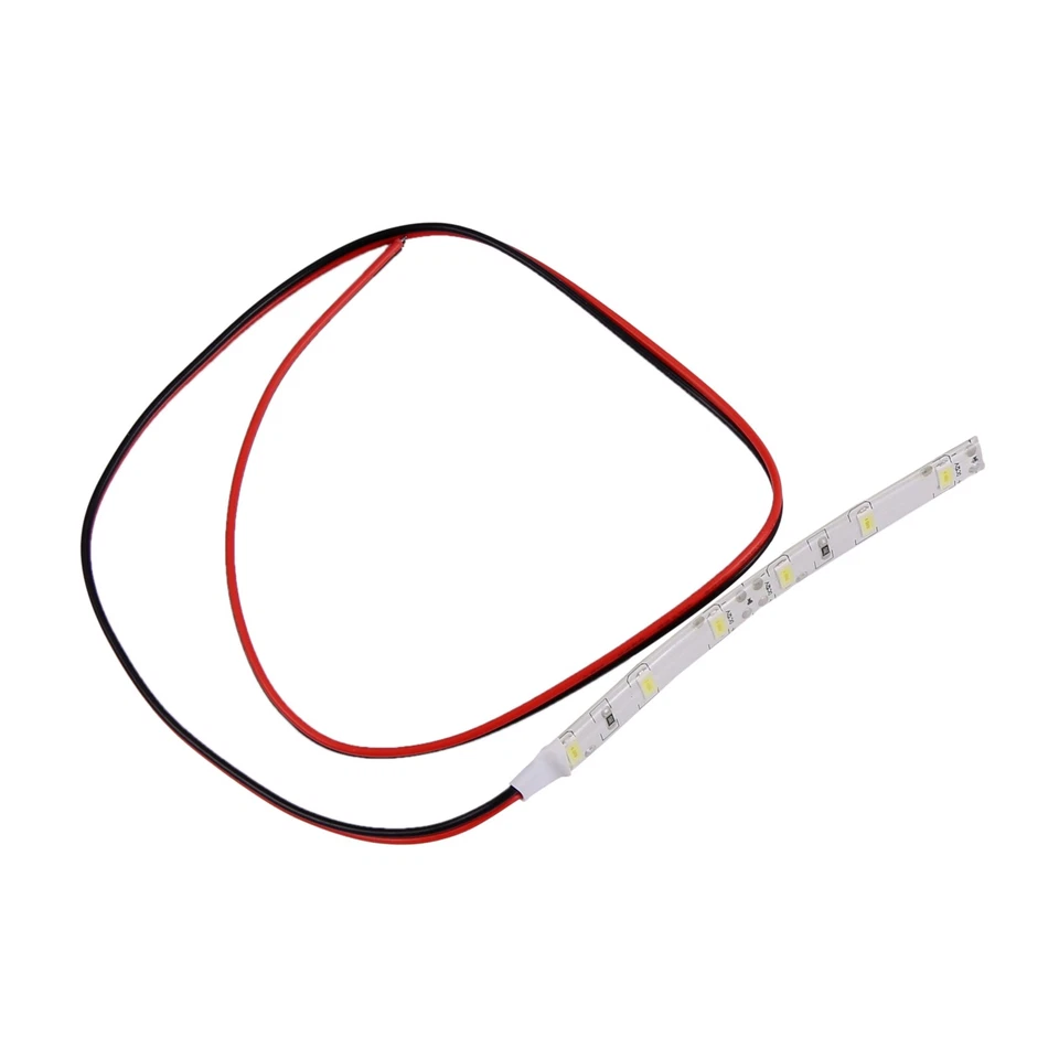 2x 10cm 12V White 6 LED 5630 SMD Strip Lights For Car Boat Motor Van D1G31284 - Image 4 of 4