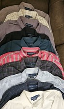Lot Of 10 Ralph Lauren Polo Dress Shirts XXL Blake/Custon/Classic Fit Various