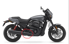 PARACALORE SCARICO HARLEY DAVIDSON XG1  STREET  750  e  STREET ROD