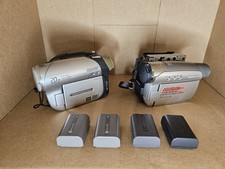 Lot of 2 Sony Handycam DCR-DVD92  DCR-HC26 Camcorder PARTS/REPAIR