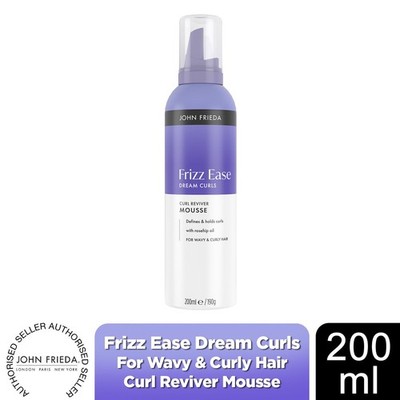 John Frieda Frizz Ease Dream Curls Curl Reviver Mousse 200ml Curl Defining