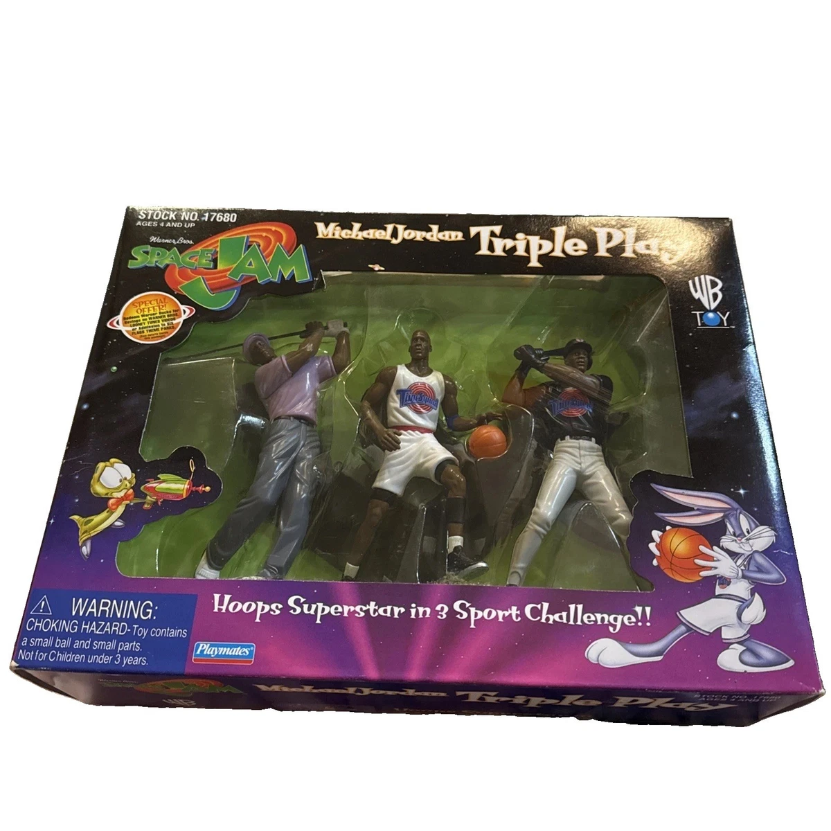 Michael Jordan Space Jam Toy Indiana Sports Action Figures for