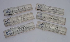 Vintage Lot of 6 BOYE Sewing Machine Needle Book Booklet w/ Needles Sz 12 40-100