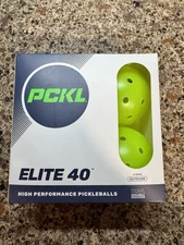 Elite 40, 4 Pk Pickleball Balls Cold Weather Rated | Tournament & Competition