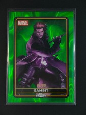 Gambit 2025 Topps Chrome Deadpool Green Lava 97/99 Comic Accurate [2hk