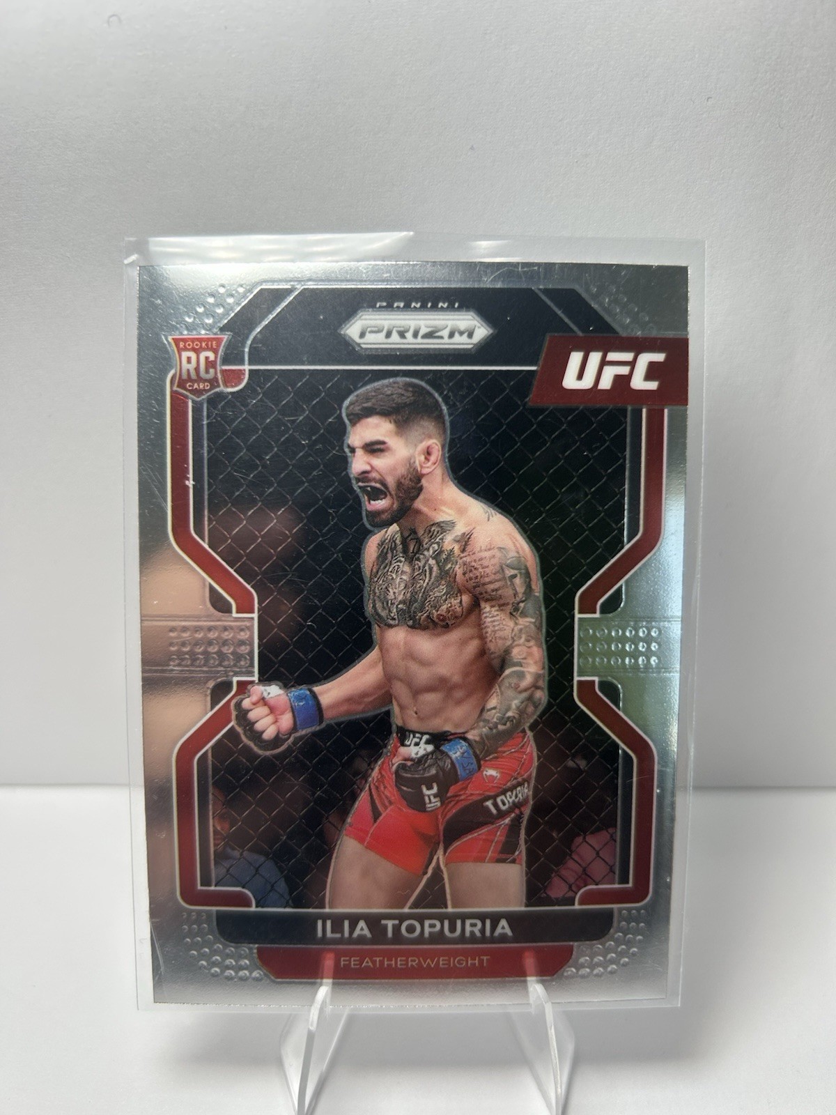 2022 Panini Prizm UFC - #115 Ilia Topuria (RC)