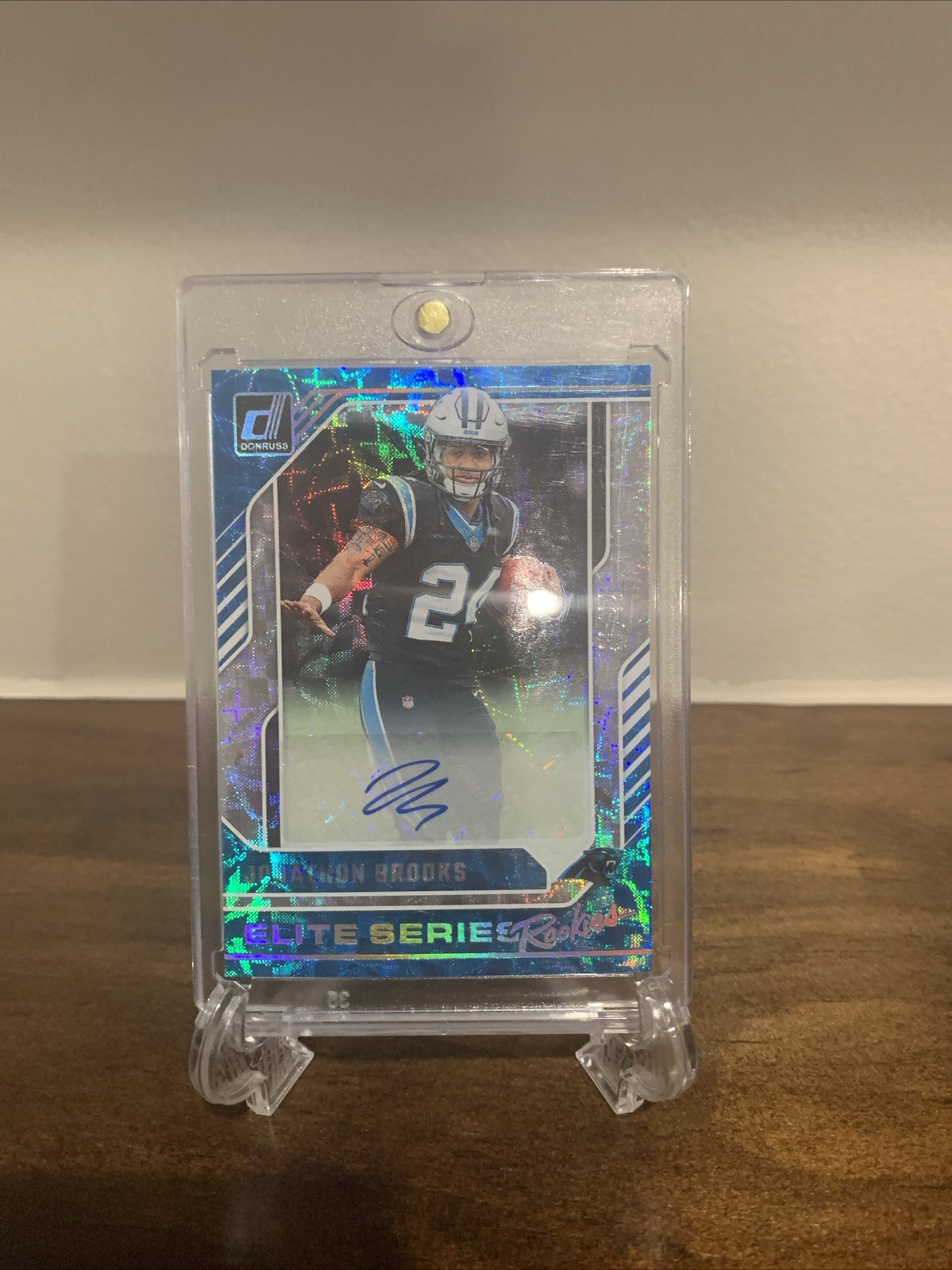 Jonathon Brooks Panini Donruss the Elite Series Rookies Autographs #1 Base