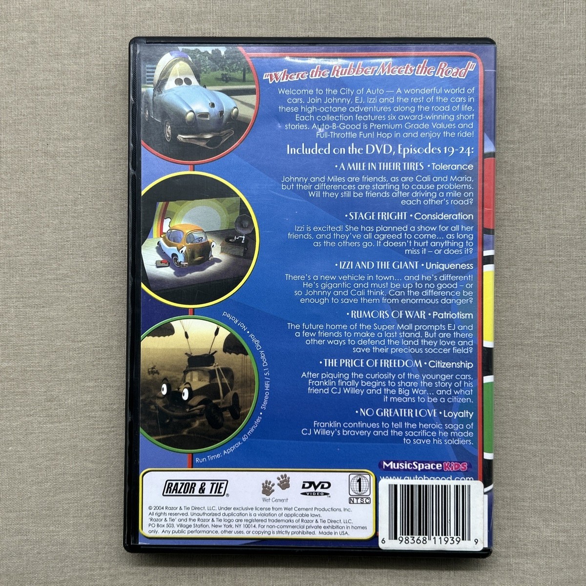 その他 Autobgood: Where the Rubber Meets the Road [DVD] Auto B Good - Where Rubber Meets Road (DVD 2004 6 Eps) Preschool