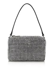 Alexander Wang Medium Wangloc Handbag Rhinestone-embellished Clutch Bag Women