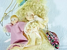 Kurt Adler Victorian Porcelain Doll Ornament