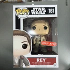 Funko Pop! Vinyl: Star Wars - Rey #161 Target exclusive w protector