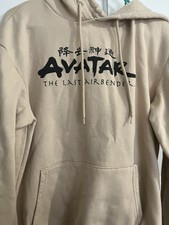 Avatar The Last Airbender Hoodie Mens Large Tan Beige