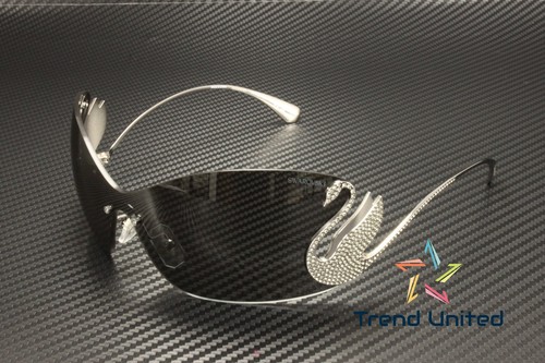 SWAROVSKI SK7020 400987 Gunmetal Dark Grey 34 mm Damen Sonnenbrille