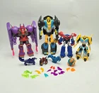 Transformers Lot RID Warrior Optimus & Bumblebee Alpha Trion 4 Mini Cons & More