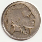 1919 US Indian Head Buffalo Nickel FULL DATE Rare 107 Year Old Collection Coin