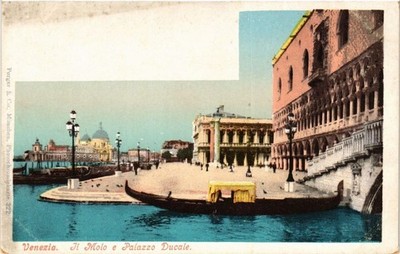 CPA VENEZIA Il Molo e Palazzo Ducale ITALIEN (523425)