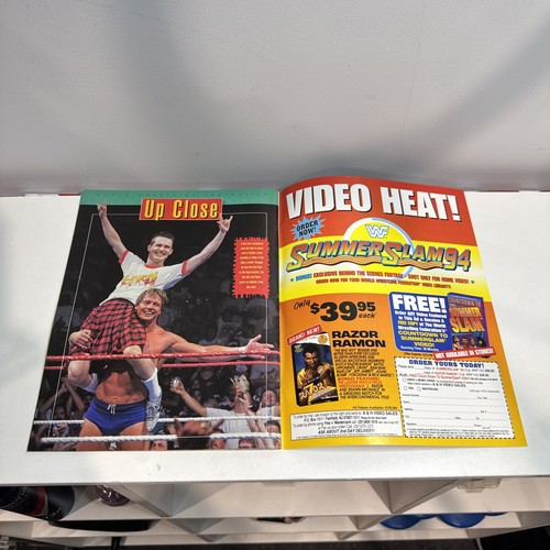 WWF Magazine September 1994 Owen Hart With Order Forms - Picture 5 of 15