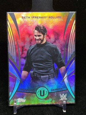 2025 Topps Universe WWE / Seth Rollins / Dazzling Debuts Insert Sp Wrestling 