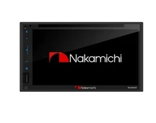 NAKAMICHI 2-DIN IN-DASH CD/DVD BLUETOOTH RECEIVER W/ 6.75" TOUCHSCREEN - BLACK