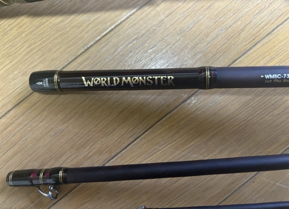 d*9様 Abu Garcia　World Monster WMSC-734H【 Abu Garcia WORLD MONSTER WMSC-734H Heavy 7.3ft Monster