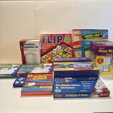 Learning Center Lakeshore Activity Set Lot Of 11 Games 9 Homeschool Education